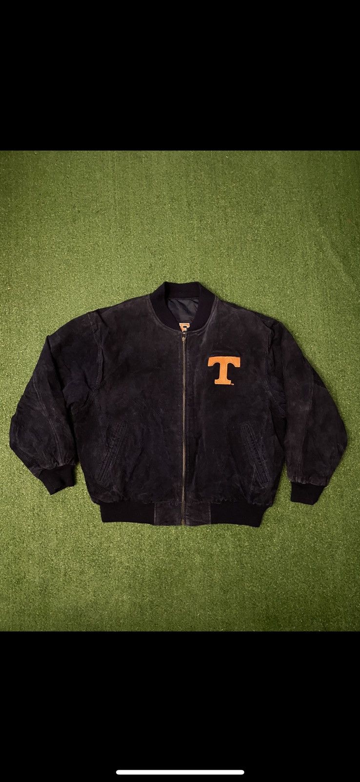 Image of Vintage Knoxville Tennessee Vols College Reversible Jacket in Navy, Men's (Size 2XL)