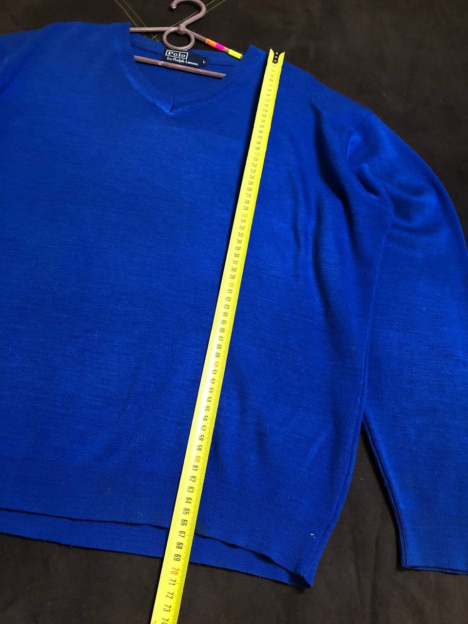 Polo Ralph Lauren Vintage RALPH LAUREN POLO Jumper Sweater V-Neck Size US L / EU 52-54 / 3 - 10 Thumbnail