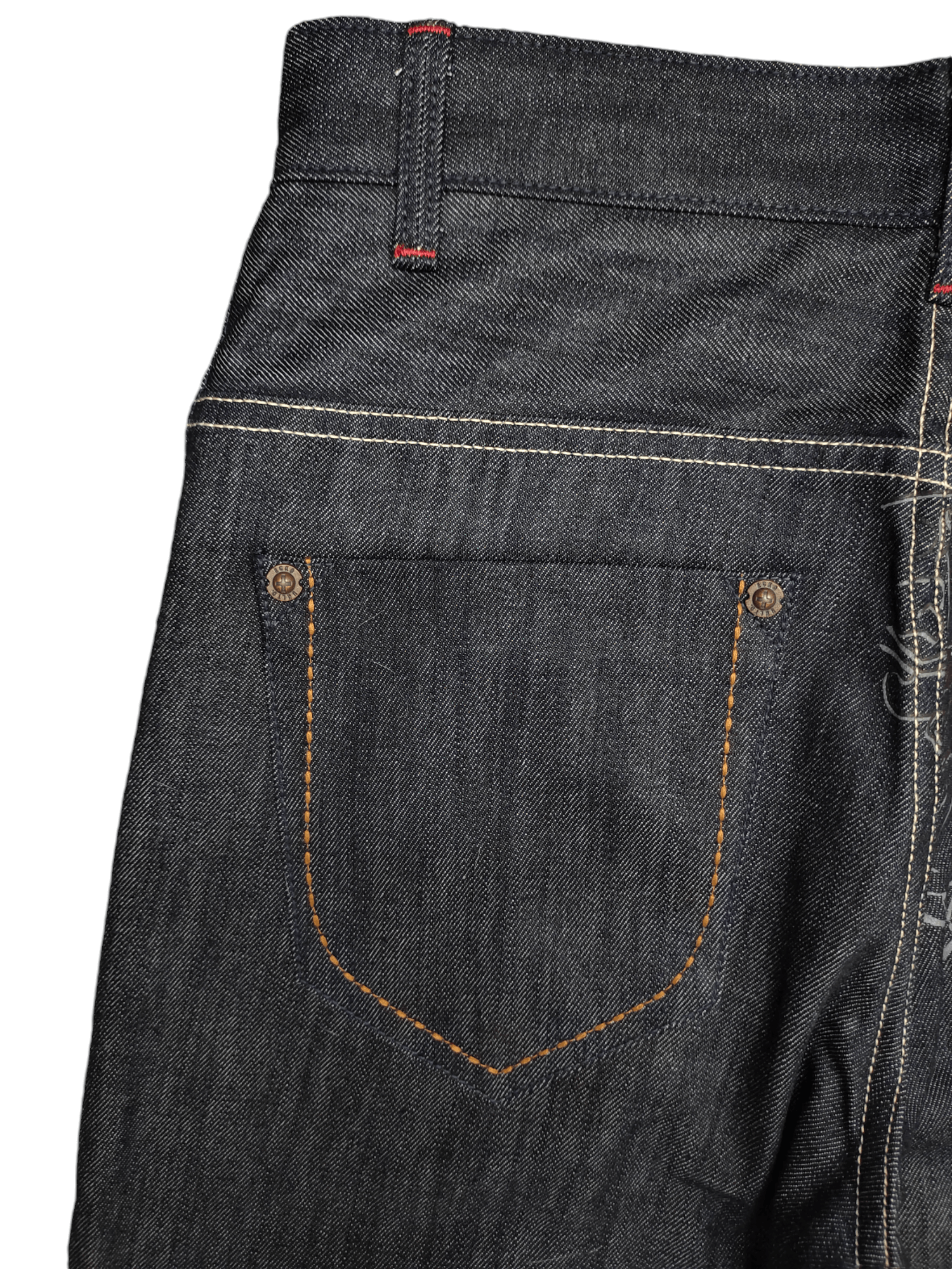 Ecko Unltd. Vintage Y2k Ecko Rhino Crowns Graffiti Print Baggy Jeans Size US 29 - 12 Thumbnail