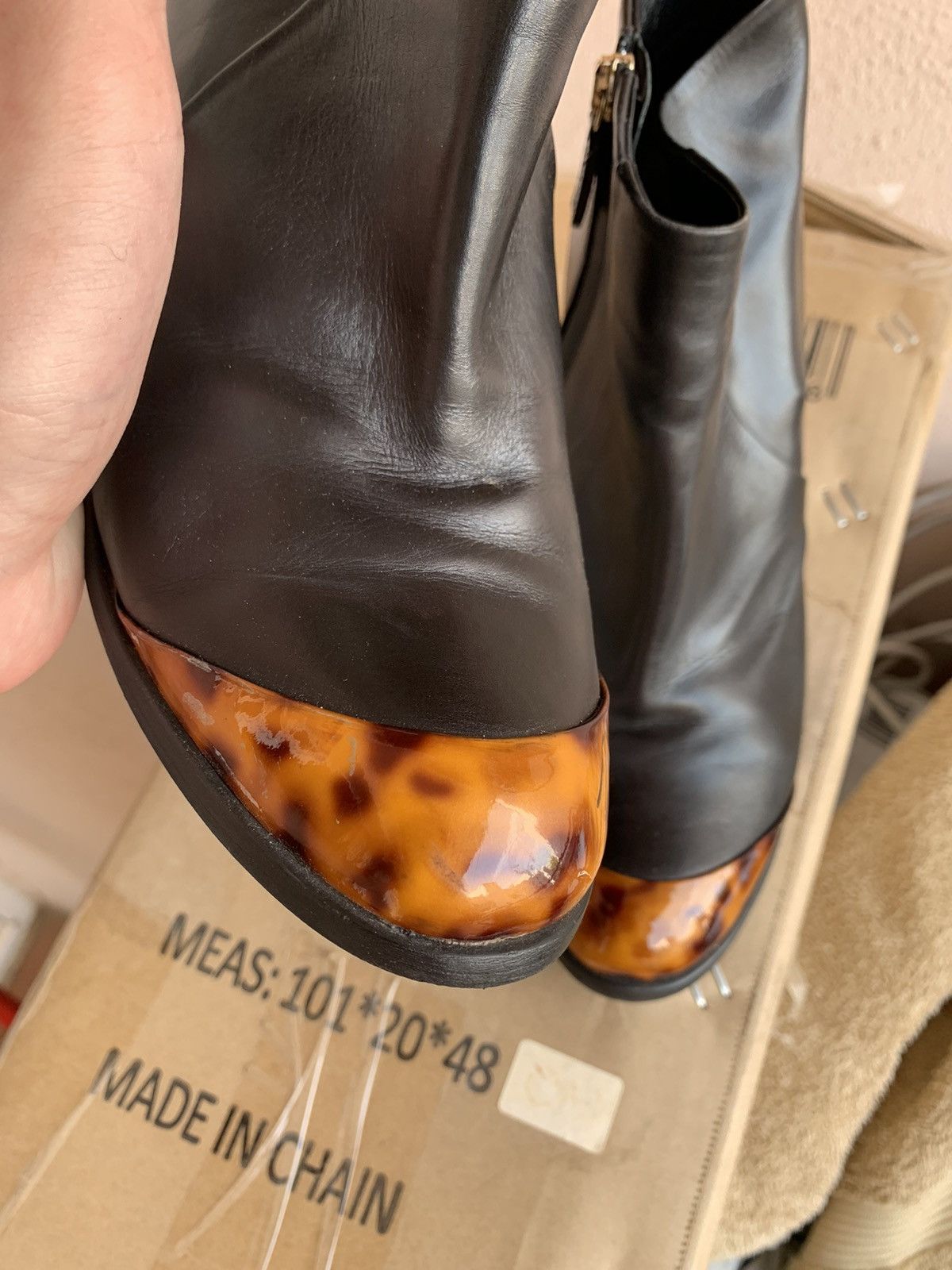 Gucci × Vintage Vintage Gucci heels boots Size US 7 / IT 37 - 9 Thumbnail