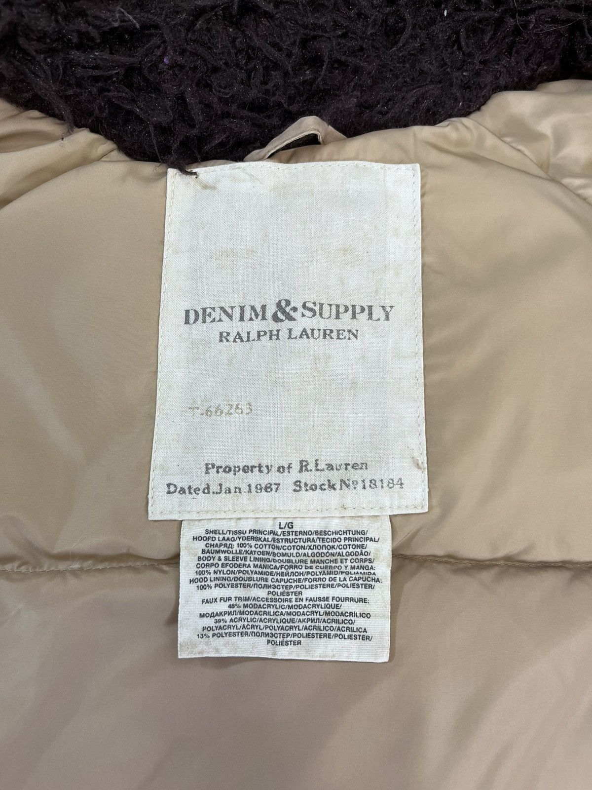 Denim & Supply Ralph Lauren Denim Supply Ralph Lauren Women Down Jacket Parka Vintage Size L / US 10 / IT 46 - 7 Thumbnail