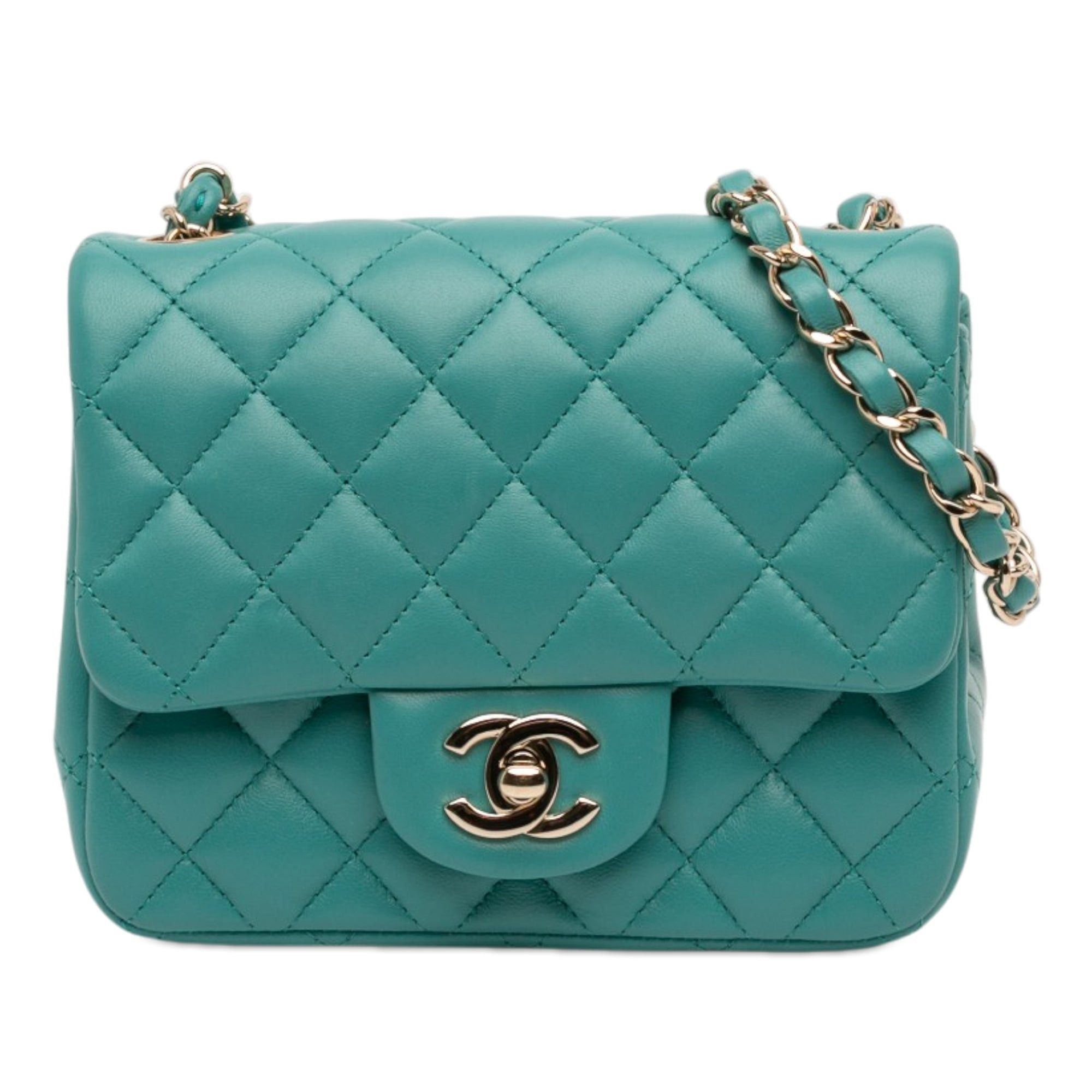 Chanel Mini Square Classic Lambskin Single Flap Size ONE SIZE - 1 Thumbnail
