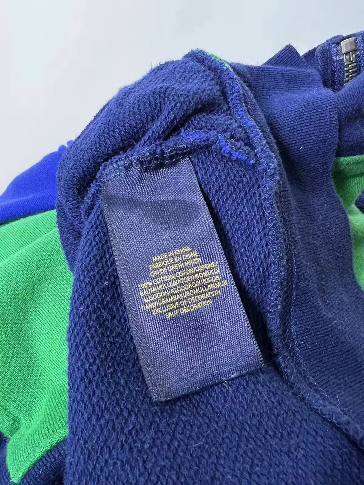 Designer × Polo Ralph Lauren × Vintage Vintage Polo Ralph Lauren full zip hoodie Size US M / EU 48-50 / 2 - 4 Thumbnail