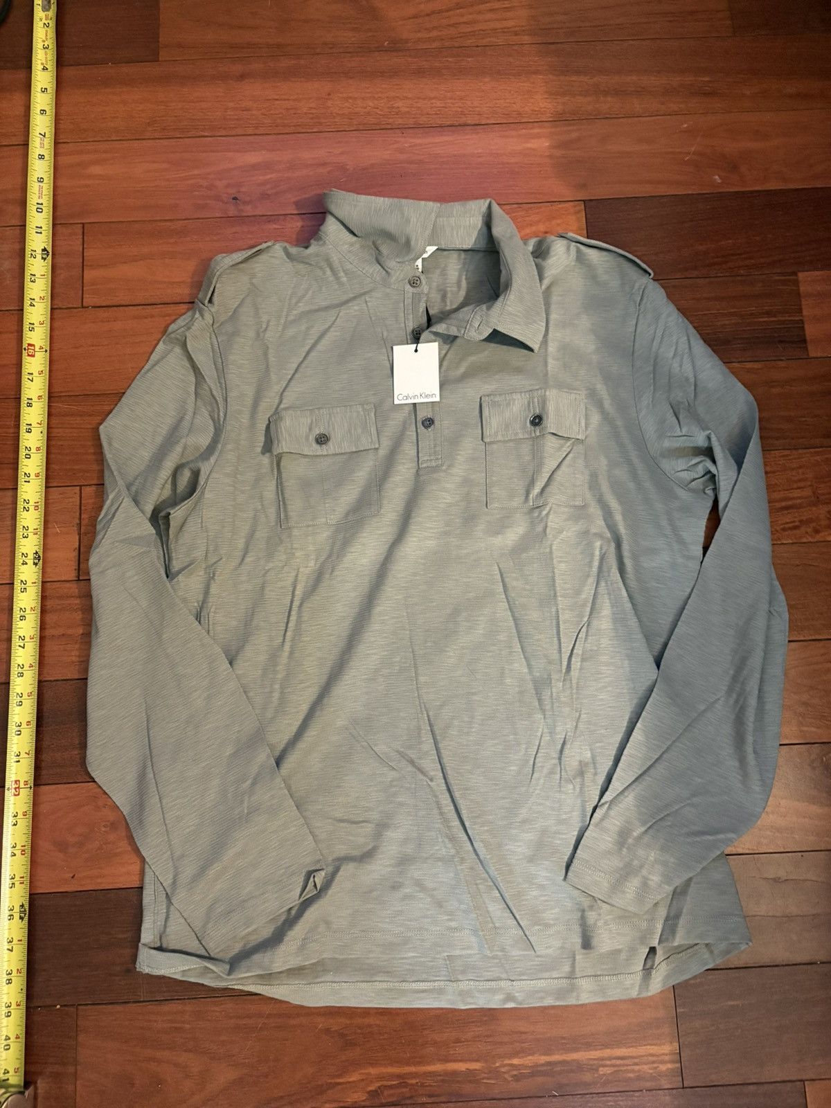 Calvin Klein Calvin Klein cotton long sleeve Size US L / EU 52-54 / 3 - 1 Thumbnail