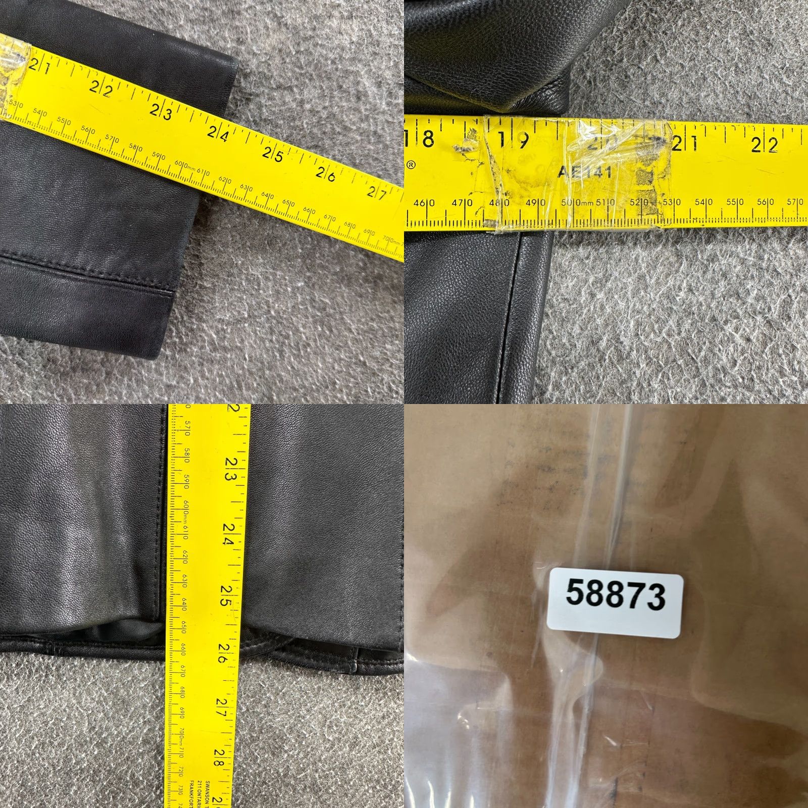 Nine West VINTAGE Nine West Jacket Womens M Black Leather Lined Coat Soft Genuine Real Y2K Size M / US 6-8 / IT 42-44 - 10 Thumbnail