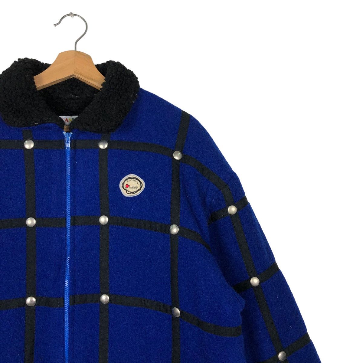 Japanese Brand 🔥90’s Vintage Wool Bomber Jacket Cashing Golf Sports Wear Size US L / EU 52-54 / 3 - 5 Thumbnail