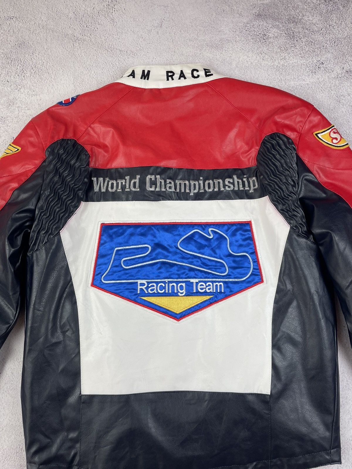NASCAR × Vintage Vintage BSV England Motor Racing Team Jacket Size 46 Size US S / EU 44-46 / 1 - 9 Thumbnail