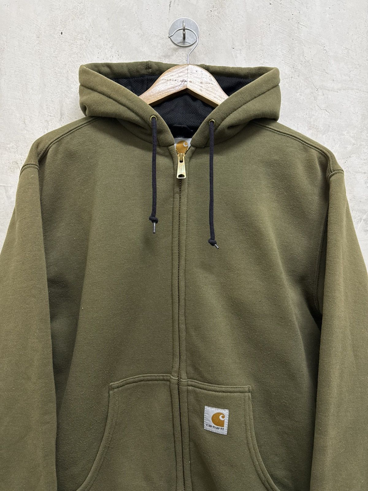 Carhartt Vintage Sun Faded Carhartt Zipper Hoodie Size US S / EU 44-46 / 1 - 2 Thumbnail