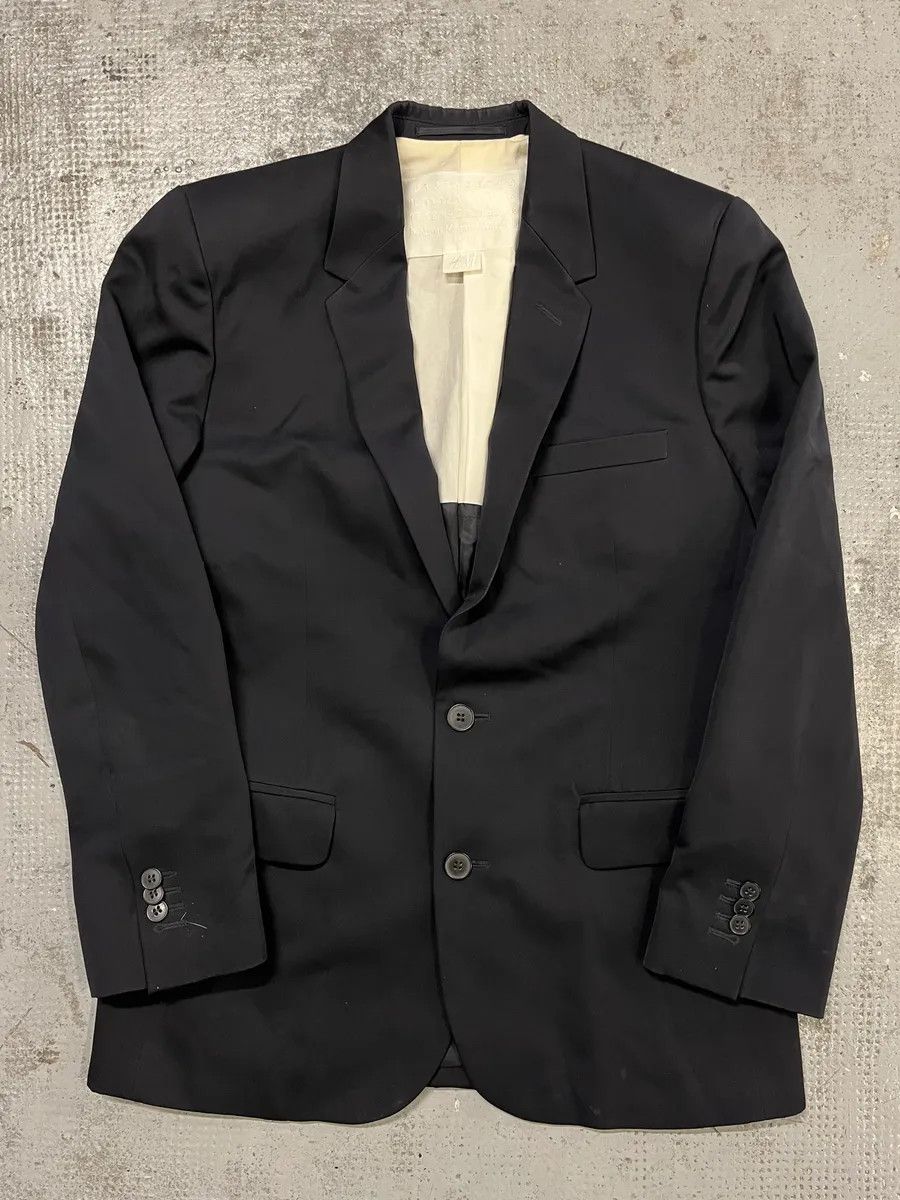 Maison Margiela 2012 Maison Margiela H&M Black Modern Blazer Jacket Size US S / EU 44-46 / 1 - 3 Thumbnail