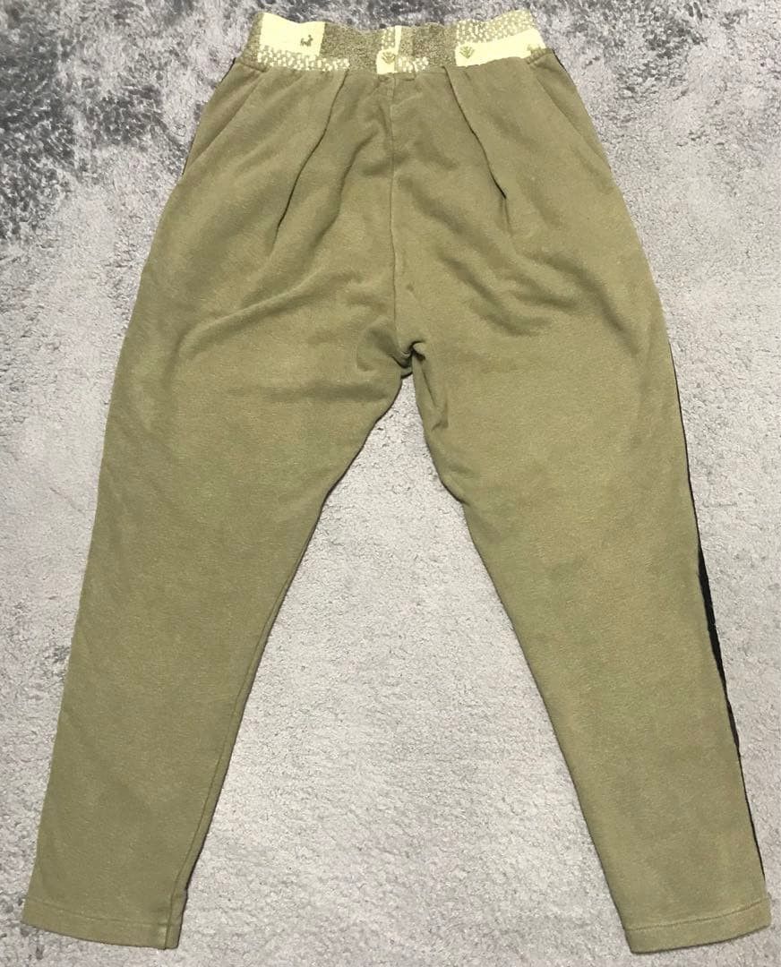 Kapital KAPITAL Ska Tape Jersey Track Pants Khaki 1 Size US 26 / EU 42 - 2 Thumbnail