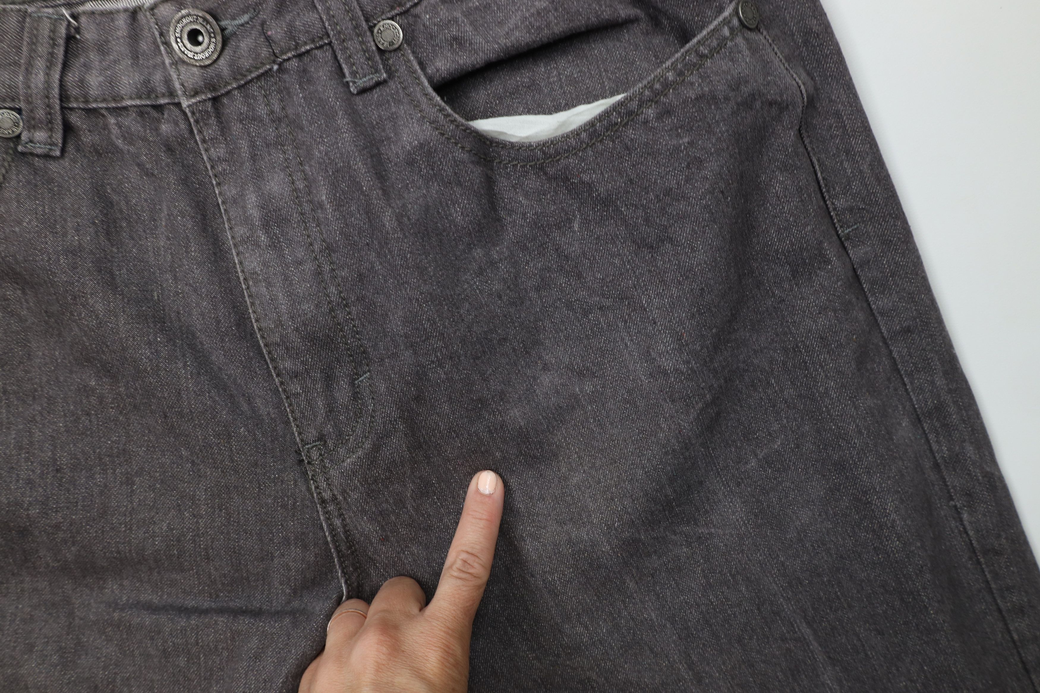 Vintage Vintage 90s Y2K Streetwear Fit Wide Leg Denim Jeans Gray Size US 36 / EU 52 - 6 Thumbnail