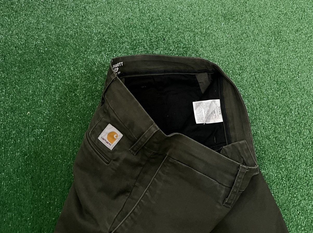 Carhartt × Carhartt Wip × Vintage Vintage Carhartt Straight Fit Chino Sid Pants Size US 29 - 7 Thumbnail