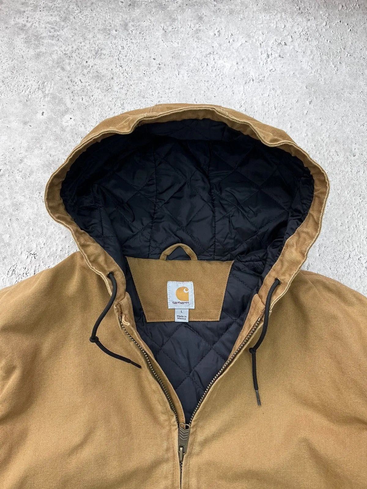 Carhartt Brown active jacket carhartt corduroy hood Detroit bomber 90s Size US L / EU 52-54 / 3 - 6 Thumbnail