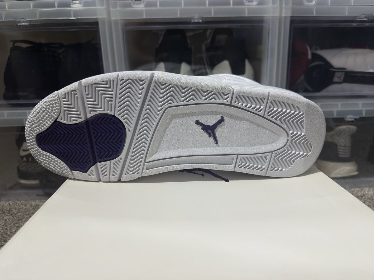 Jordan Brand Air Jordan Retro 4 Metallic Purple 11.5 Size US 11.5 / EU 44-45 - 6 Thumbnail