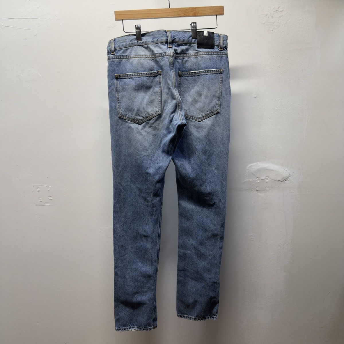 1017 ALYX 9SM 1017 Alyx 9SM Slashed Thorn Distressed Denim Jeans Size US 32 / EU 48 - 2 Thumbnail