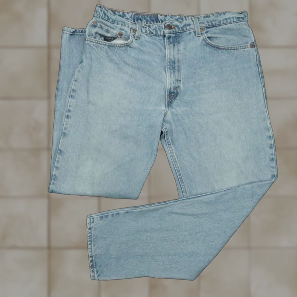 Levi's VINTAGE Levi's 550 Jeans Men 36x32 Denim Blue Relaxed Fit 5-Pocket 90s Y2K Men’s Jeans Reg Size US 36 / EU 52 - 1 Thumbnail