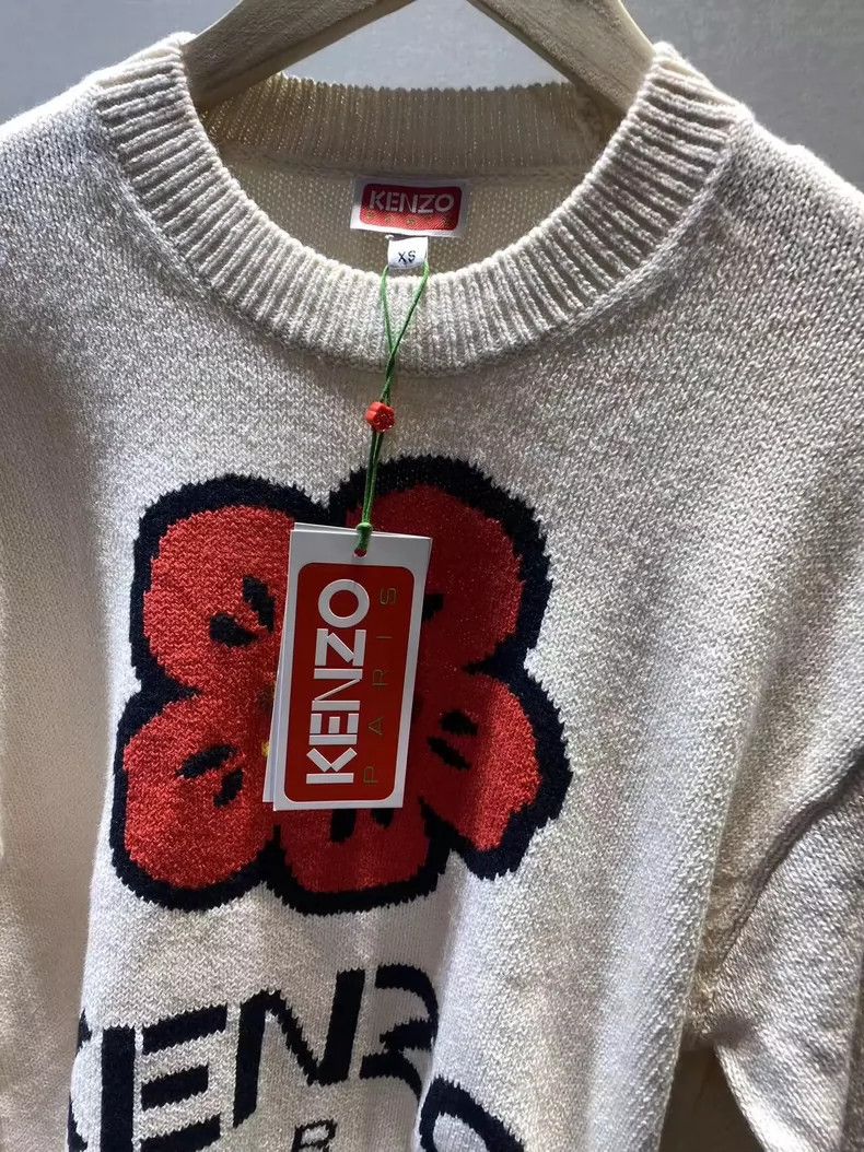 Kenzo KENZO White sweater Size XS / US 0-2 / IT 36-38 - 3 Thumbnail