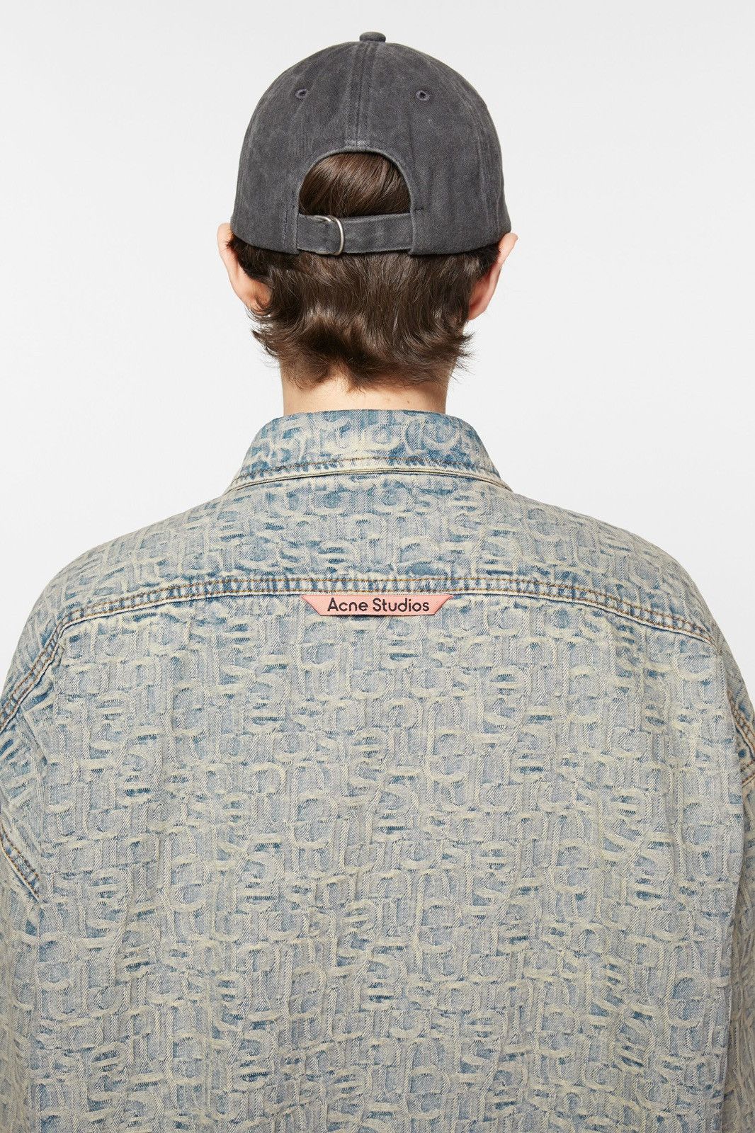 Acne Studios Acne Studios Monogram Denim Shirt - Relaxed Fit Size US XS / EU 42 / 0 - 4 Thumbnail