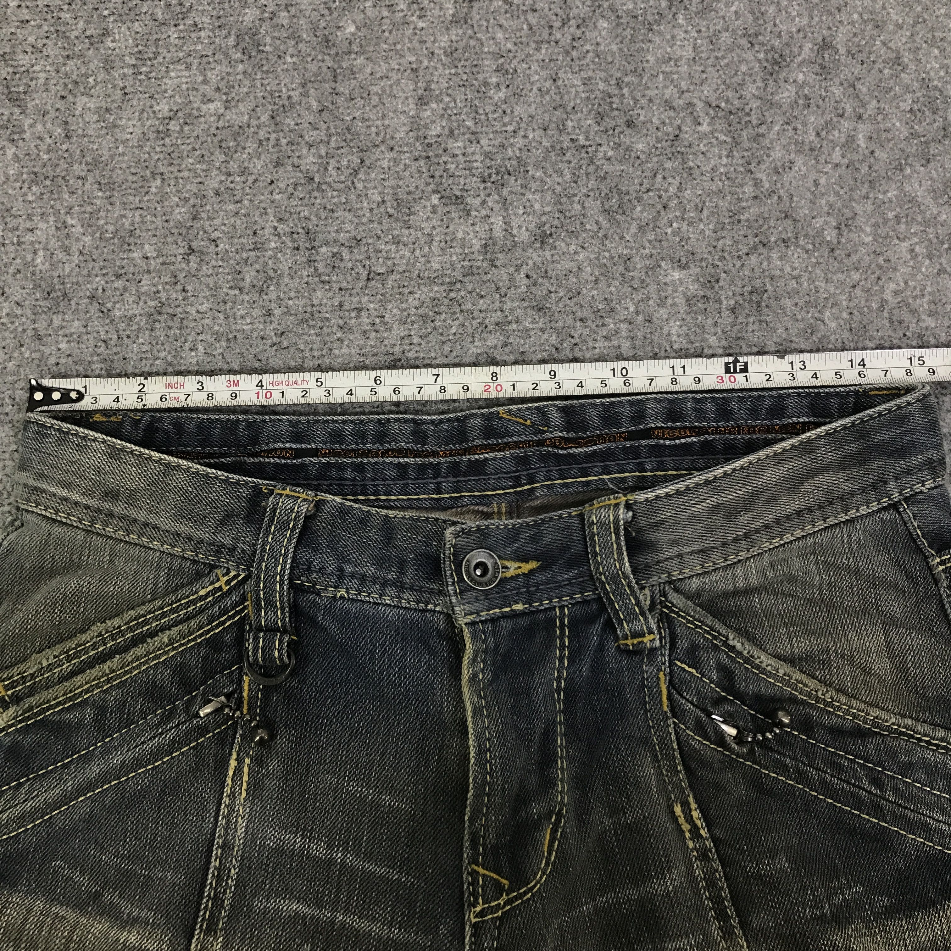 Nicole Club flare nicole club for men japan jeans K118B17 Size US 30 / EU 46 - 7 Thumbnail