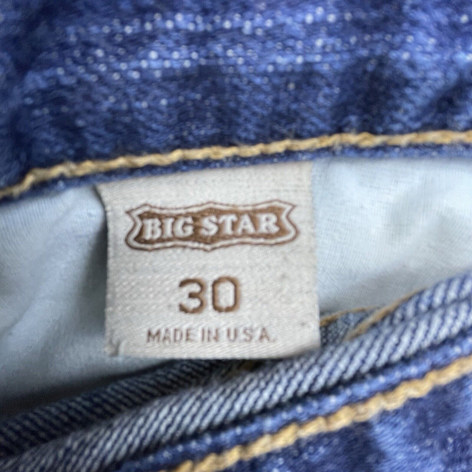 Big Star Big Star Jeans Womens 30 Rikki Low Rise Straight Cropped USA Size 30" / US 8 / IT 44 - 9 Thumbnail