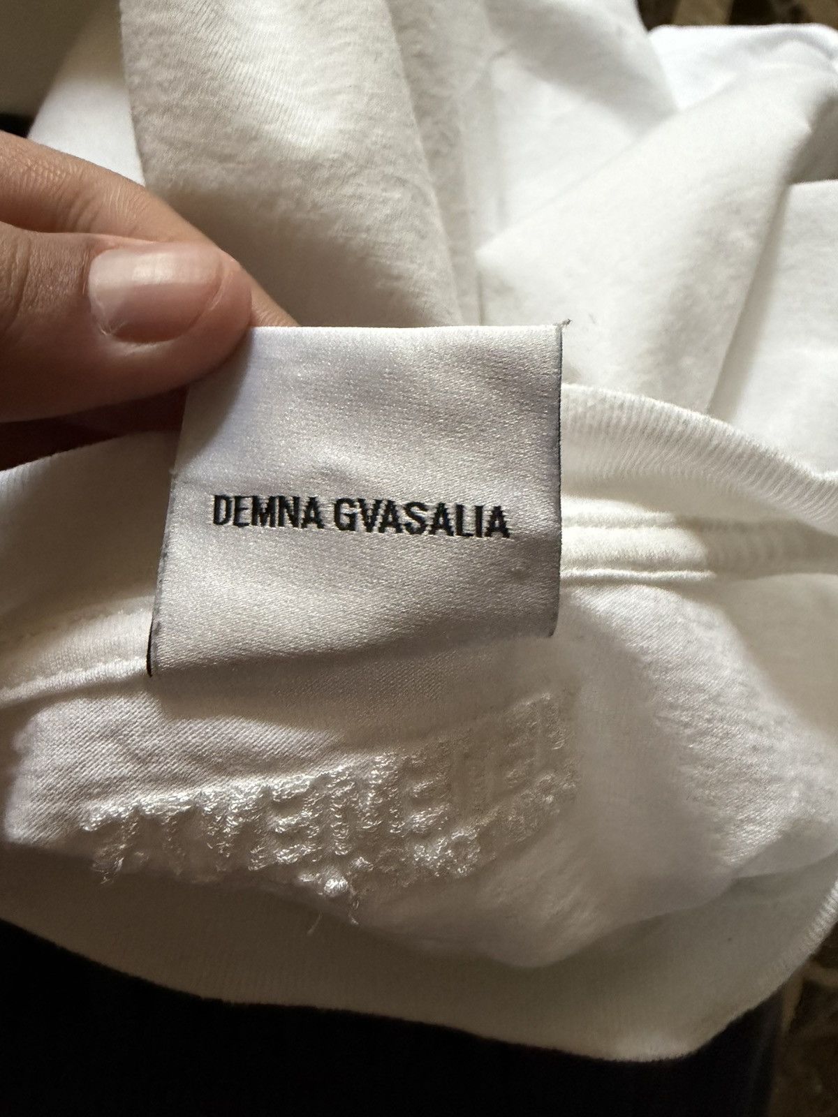 Vetements Blank White T-Shirt Size US XS / EU 42 / 0 - 5 Thumbnail
