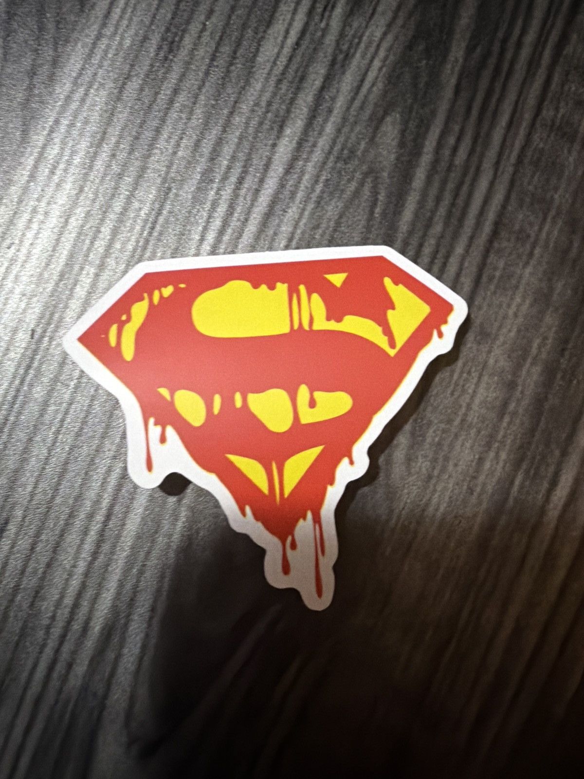 DC Comics Superman Dripping Logo Sticker Size ONE SIZE - 1 Thumbnail