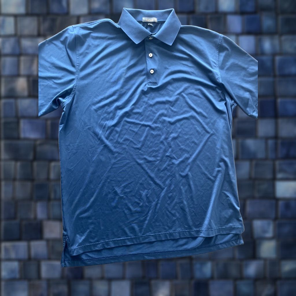 Peter Millar Peter Millar x Fox Business Polo Mens Large Blue Golf Shirt Size US L / EU 52-54 / 3 - 1 Thumbnail