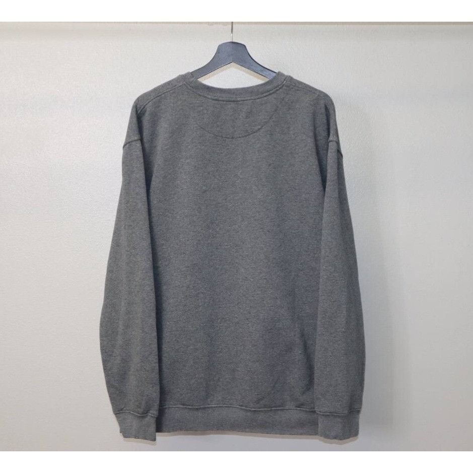 Nike Vintage Y2K Nike Swoosh Logo Grey Crewneck Sweatshirt 2XL Size US XXL / EU 58 / 5 - 2 Thumbnail