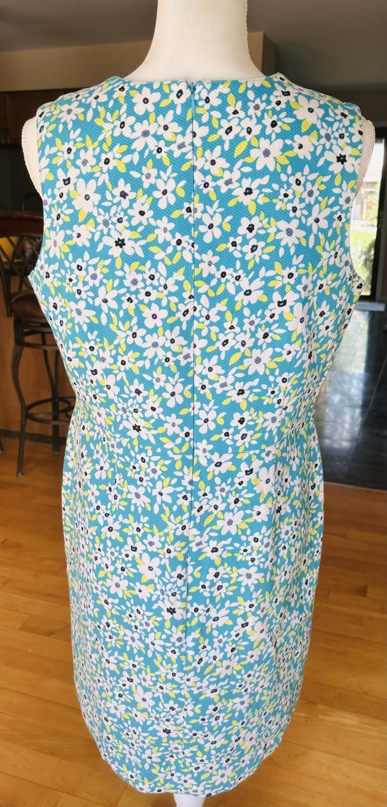 The Unbranded Brand Floral Print Dress Valerie Stevens s 12 Grandmacore Size XL / US 12-14 / IT 48-50 - 3 Thumbnail