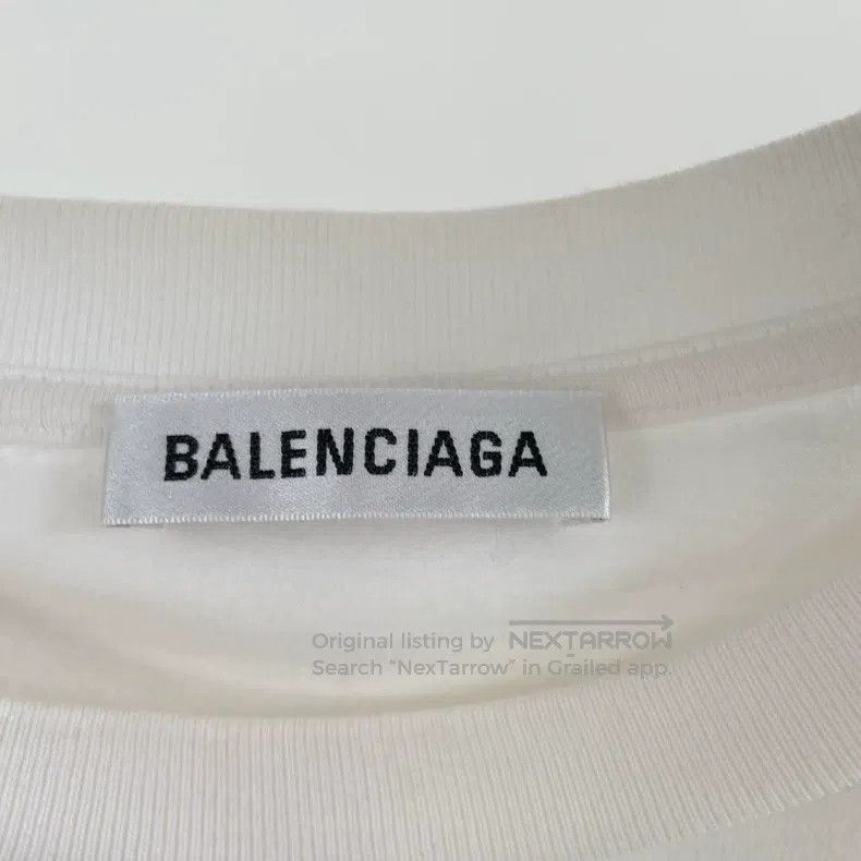 Balenciaga Balenciaga White T-Shirt, Size M Size US M / EU 48-50 / 2 - 6 Thumbnail