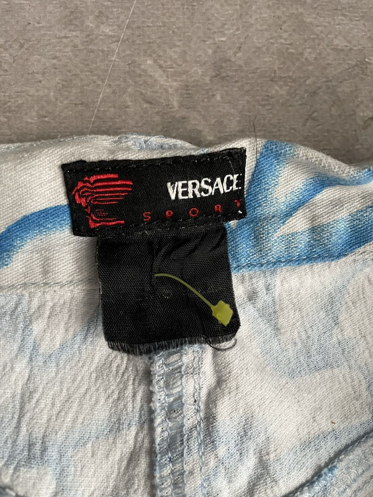 Versace Versace Vintage Pants Printed jeans logo Size US 29 - 8 Thumbnail
