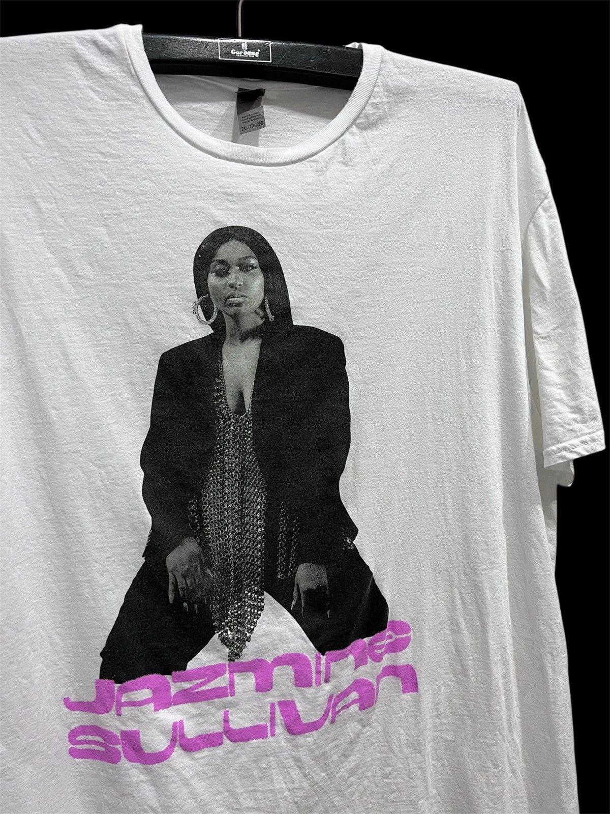 Band Tees × Gildan × Rap Tees Jazmine Sullivan Promo Tee 2XL R&B Soul Size US XXL / EU 58 / 5 - 2 Thumbnail