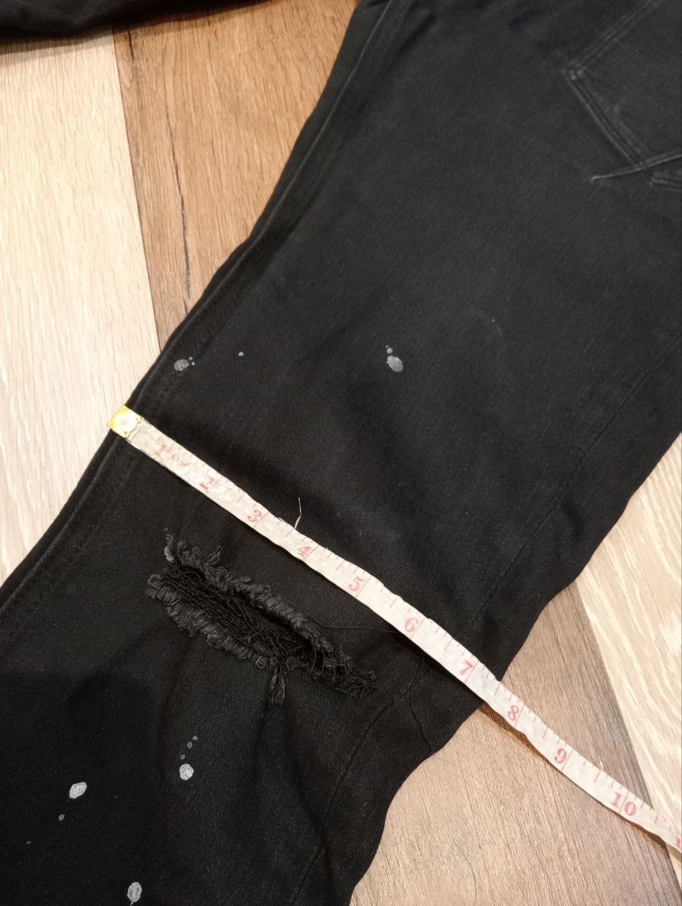 Number (N)ine NUMBER NINE JAPAN BLACK STRETCH ANKLE ZIP PANTS Size US 34 / EU 50 - 20 Thumbnail