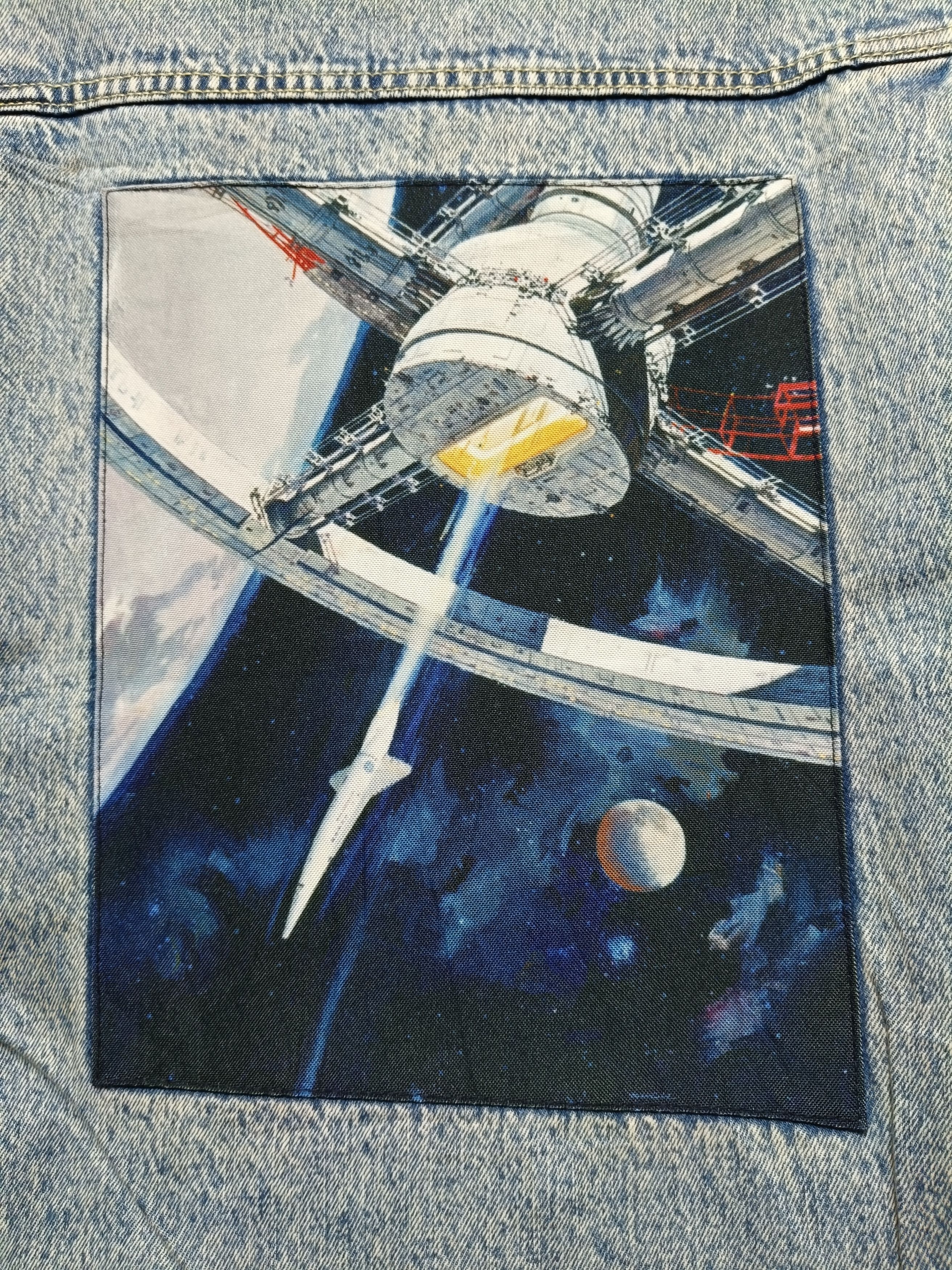 Other 2001: A space odyssey pleated denim jacket Size US M / EU 48-50 / 2 - 6 Thumbnail