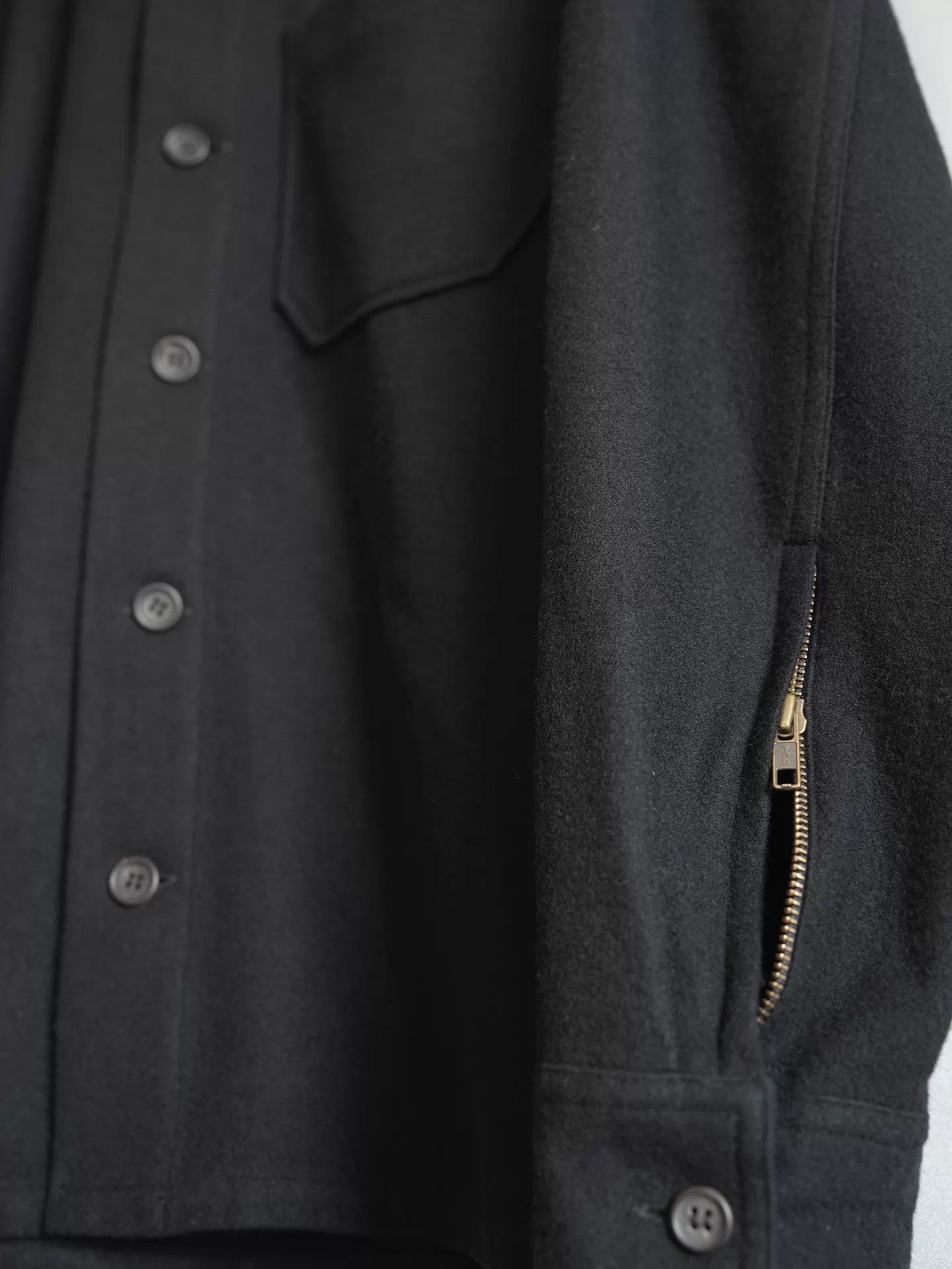 Yohji Yamamoto Yohji Yamamoto 00AW Oversized Zip Shirt Size 3 Size US L / EU 52-54 / 3 - 3 Thumbnail