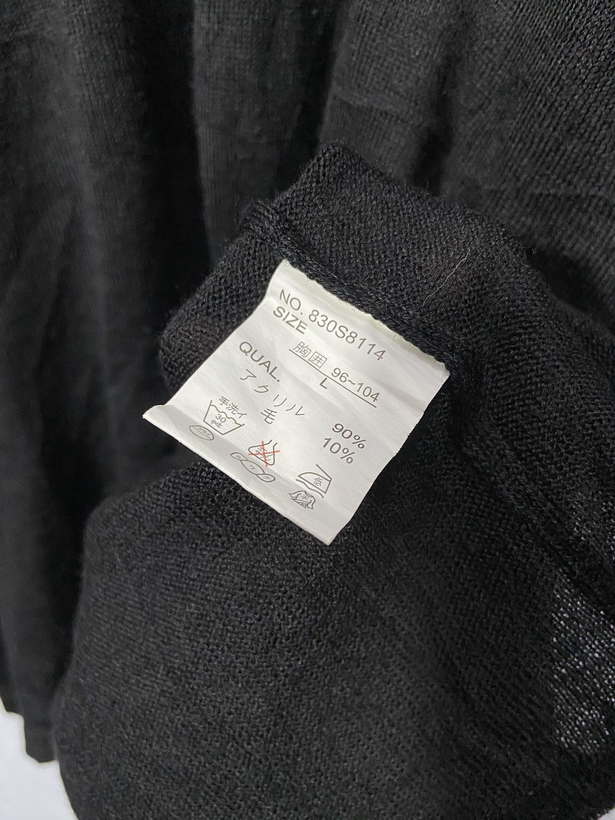 20471120 × If Six Was Nine × PPFM Sementic Design V Long Sleeve Knitwear Size US L / EU 52-54 / 3 - 7 Thumbnail