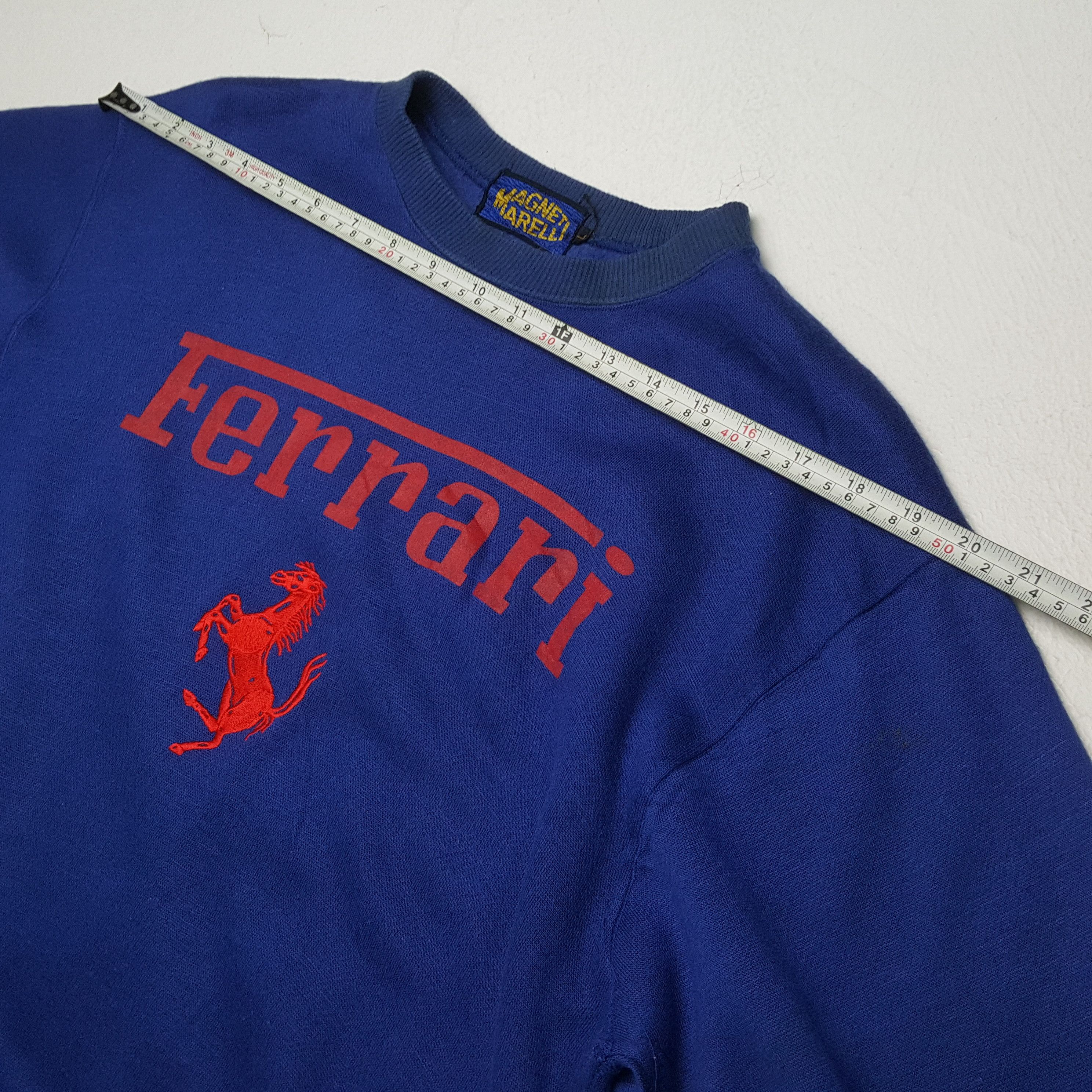 Ferrari × Vintage Vintage FERRARI MAGNETI MARELLI Formula One Sweatshirts Size US M / EU 48-50 / 2 - 5 Thumbnail
