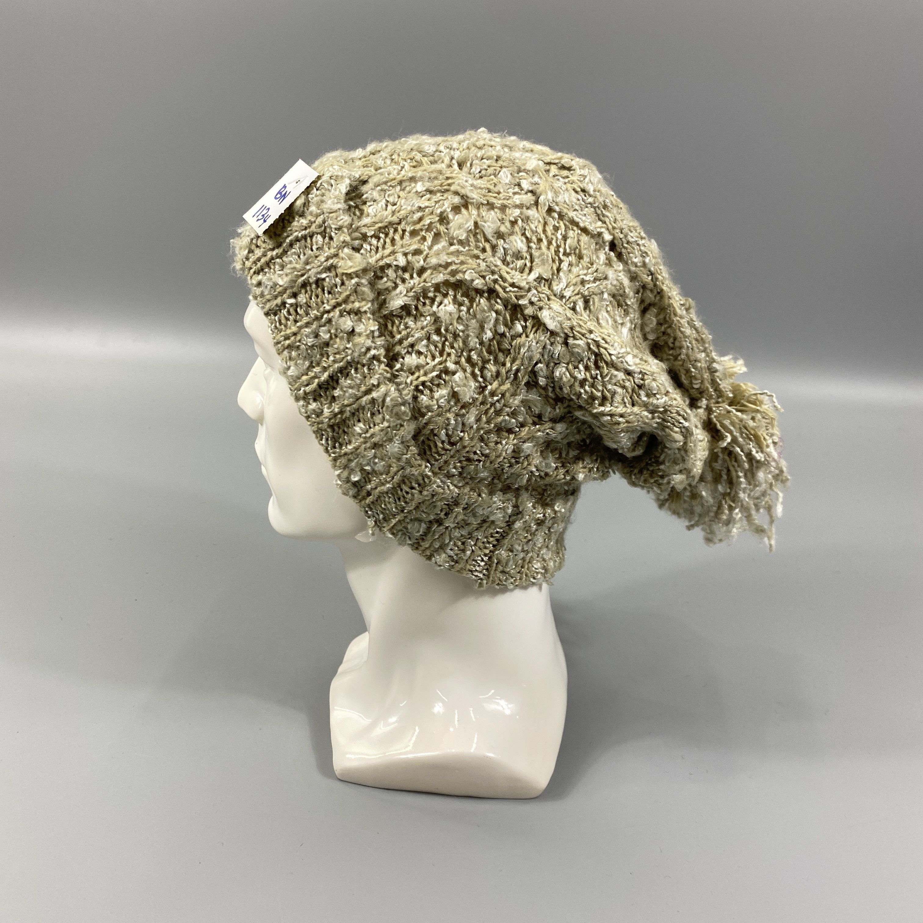 Japanese Brand Knitted Cable Beanie Hats With Pom Pom -BN1134 Size ONE SIZE - 1 Thumbnail