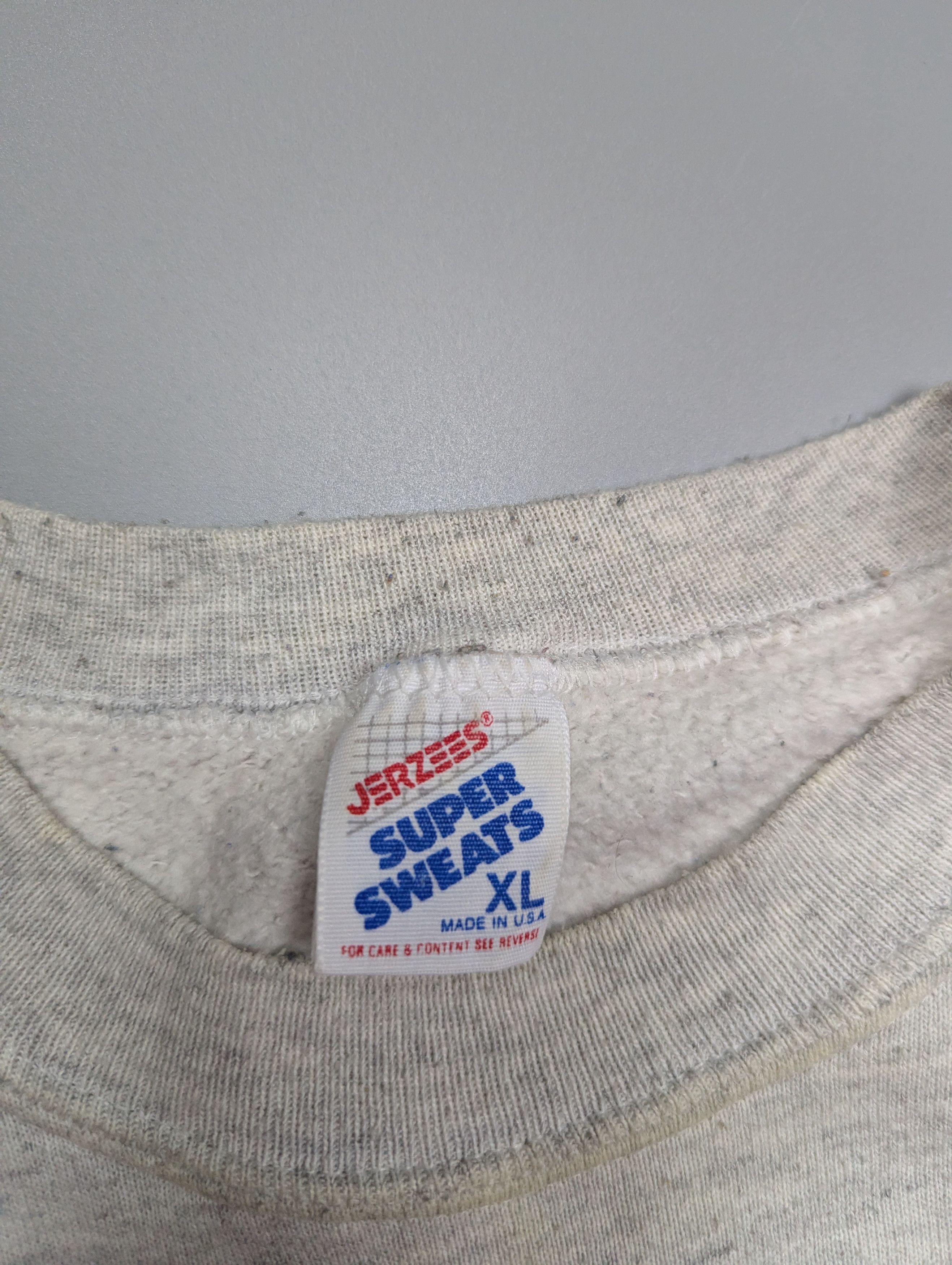 Jerzees JERZEES 80s-90s Hermon Adams Vintage Gray Sweatshirt XL USA Size US XL / EU 56 / 4 - 6 Thumbnail