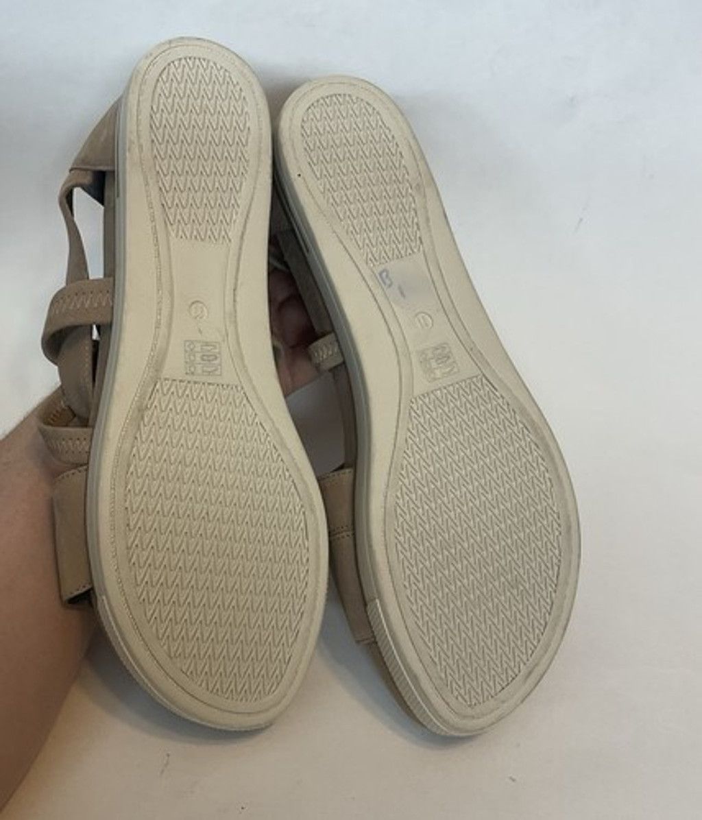 Eileen Fisher NWD Eileen Fisher Tan Zip Platform Sneaker Sandals Women 11 Size US 8 / IT 38 - 3 Thumbnail