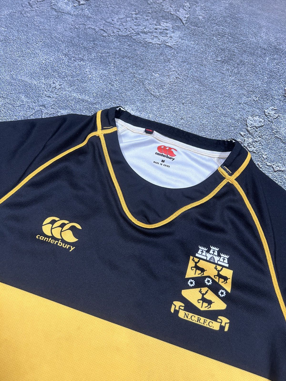 Canterbury of New Zealand VINTAGE CUNTERBURY N.C.R.F.C RUGBY T-SHIRT Size US M / EU 48-50 / 2 - 2 Thumbnail
