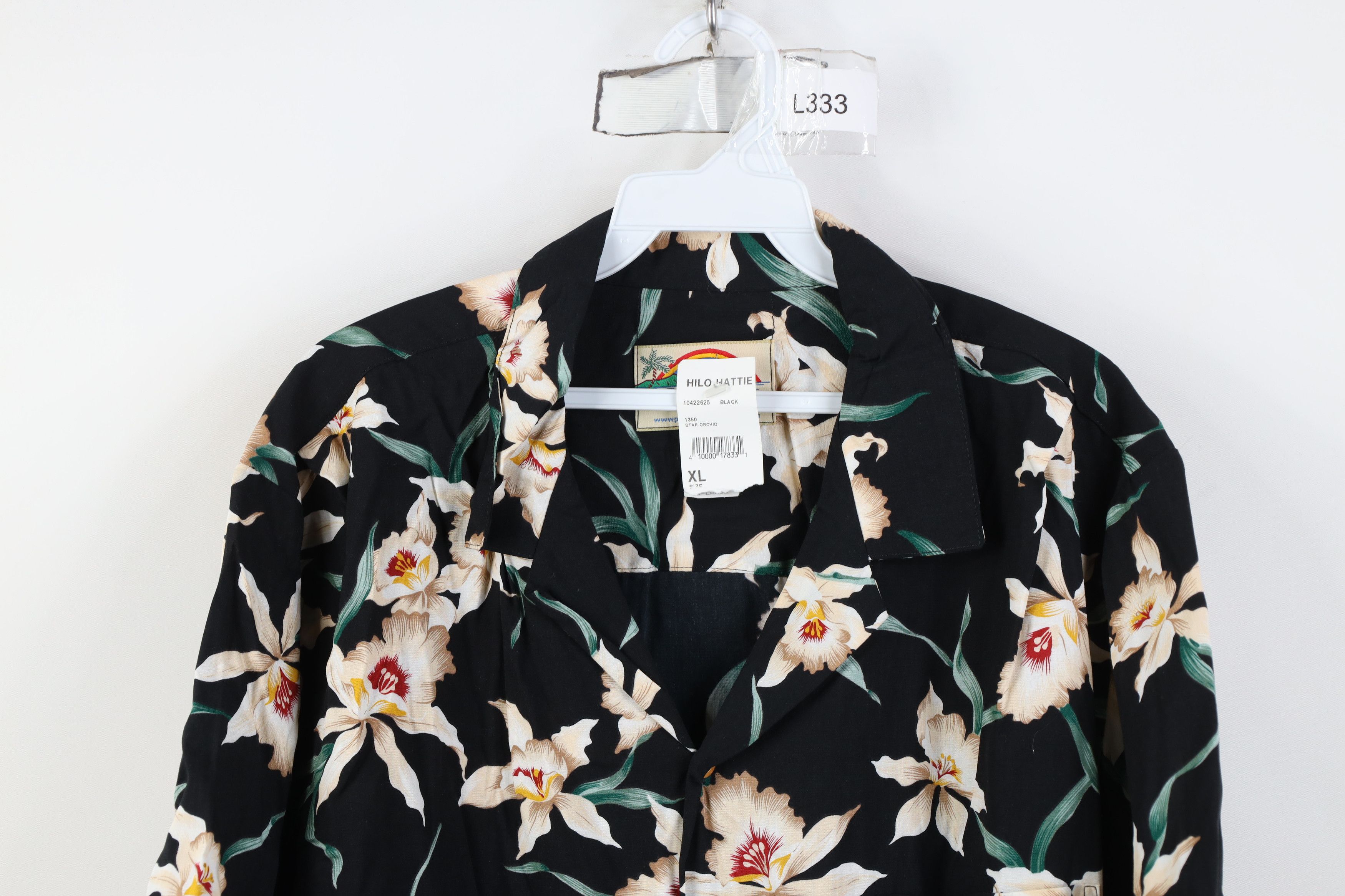 Vintage NOS Vintage 90s Streetwear Flower Hawaiian Button Shirt USA Size US XL / EU 56 / 4 - 2 Thumbnail