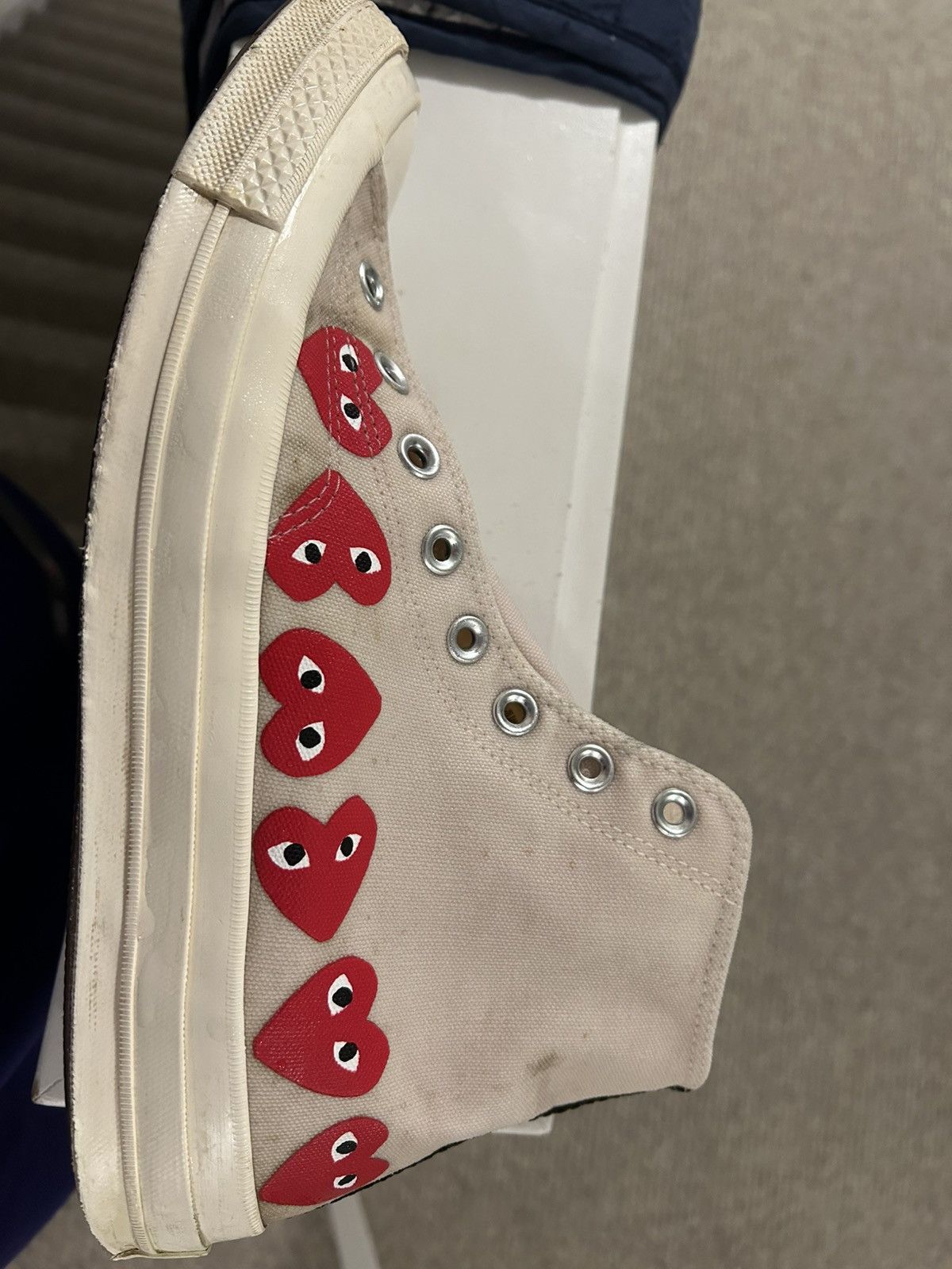 Comme des Garcons × Converse comme des gracon x converse shoes Size US 11 / EU 44 - 2 Thumbnail