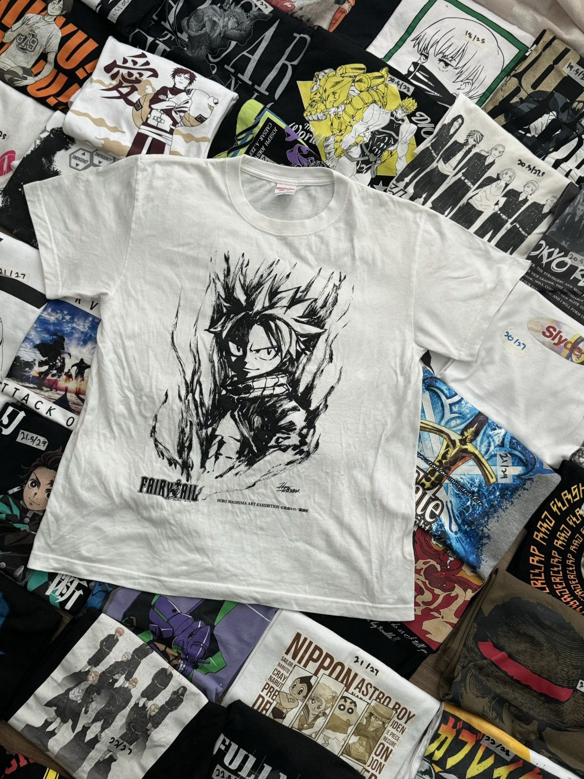Anime × Cartoon Network × Japanese Brand Anime fairy tail exhibition natsu dragneel rare Size US M / EU 48-50 / 2 - 1 Thumbnail