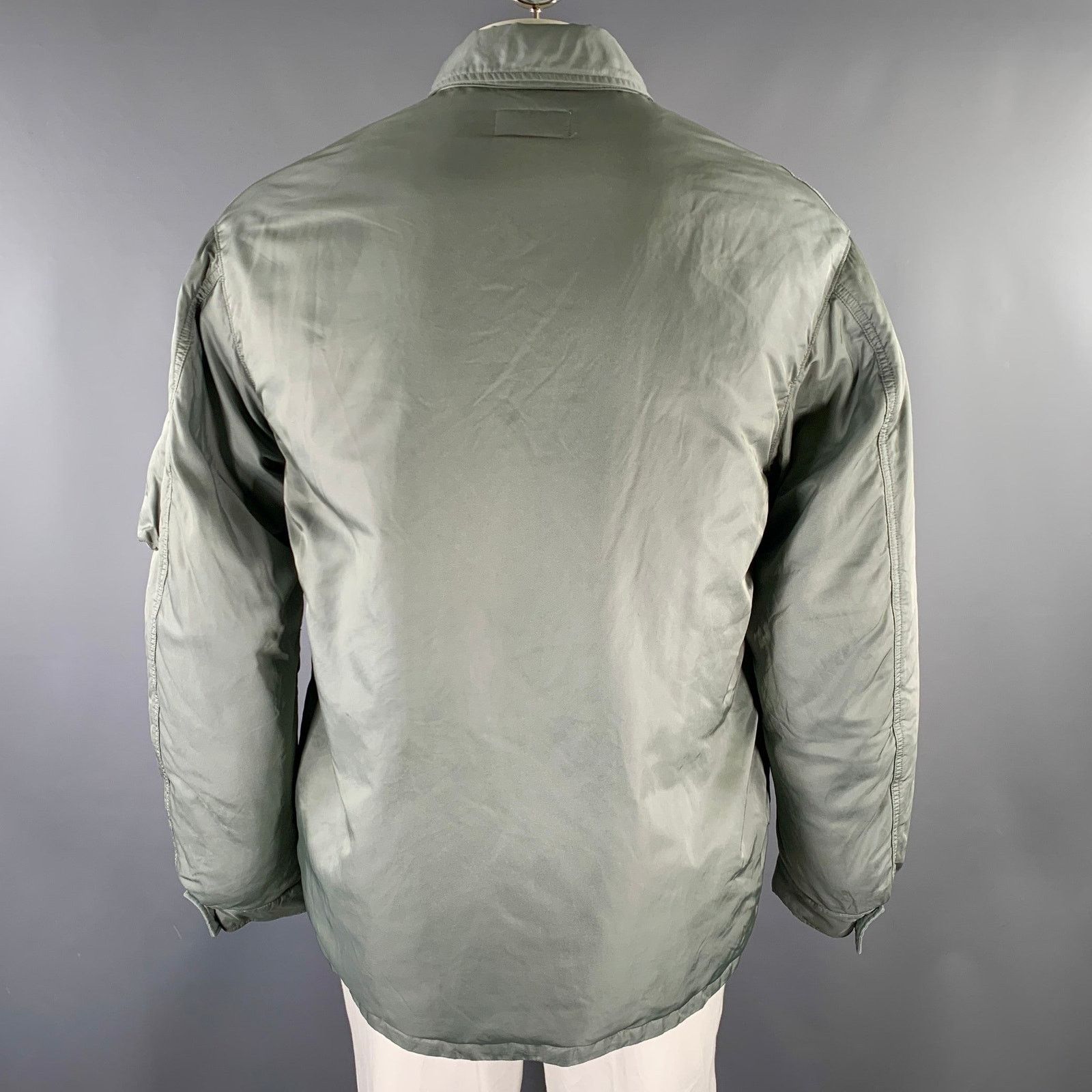 Visvim VISVIM Size L Grey Nylon Down Filled Jacket Size US L / EU 52-54 / 3 - 4 Thumbnail