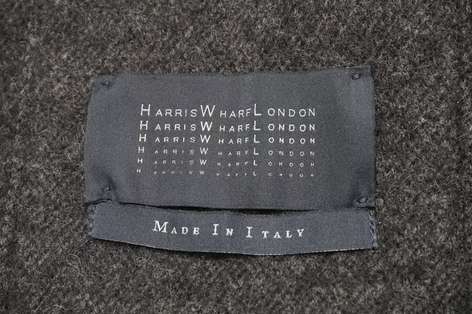 Harris Wharf London HARRIS WHARF LONDON Coat Men's (EU) 48 Button Up Yak Alpaca Size US M / EU 48-50 / 2 - 9 Thumbnail
