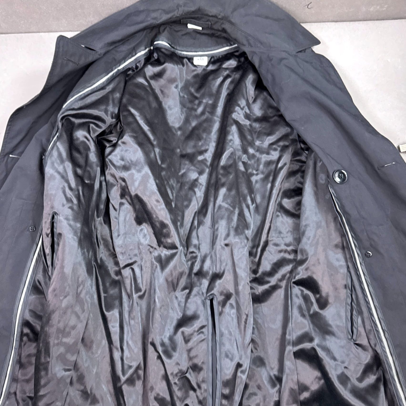Vintage VINTAGE Centre US Military Coat Trench Blue 42 Regular Men 90s Coat, All Weather, Long, Pockets, Fall Winter Spring, Shirt? Size US XS / EU 42 / 0 - 3 Thumbnail