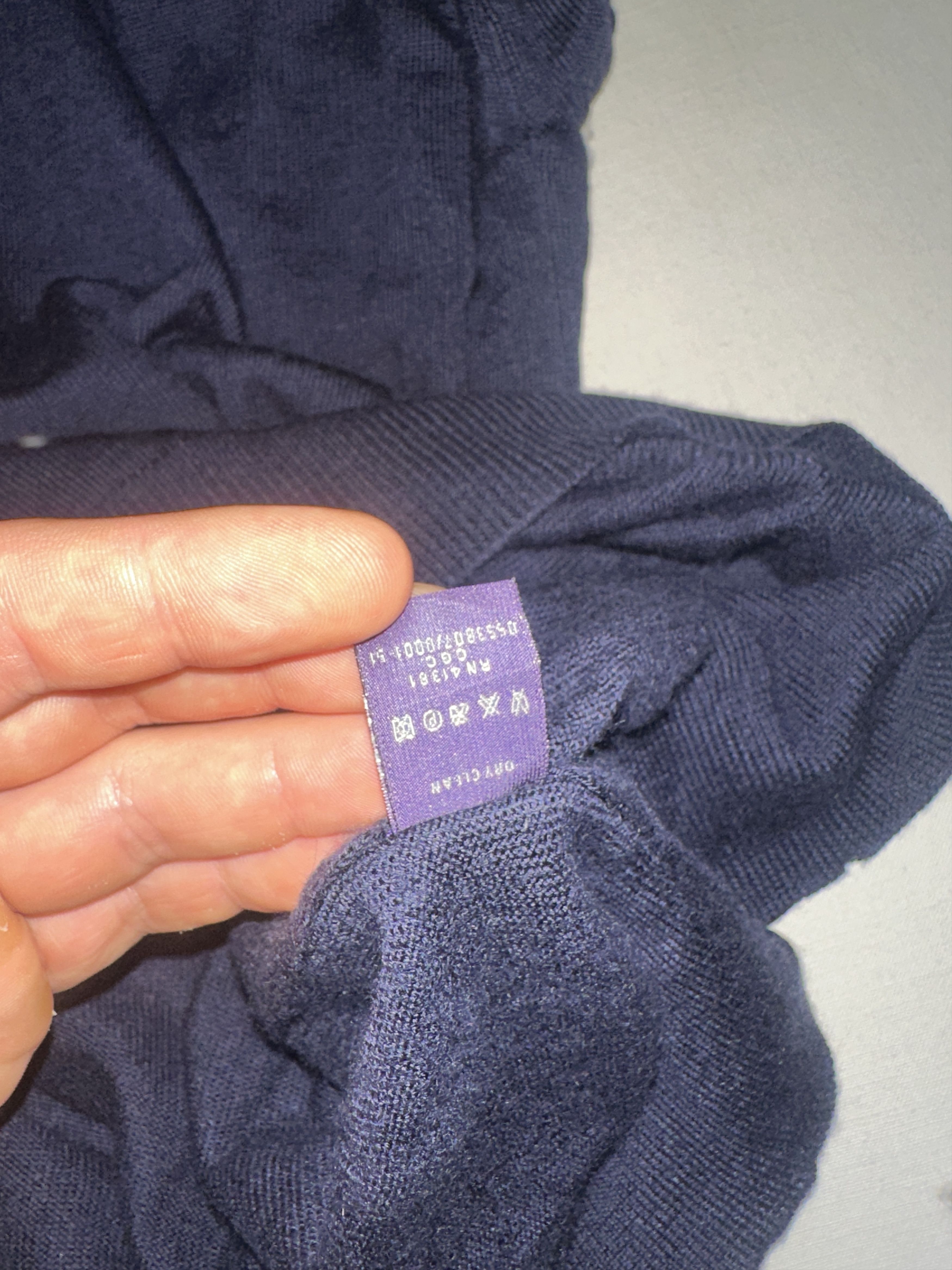 Ralph Lauren Purple Label Ralph Lauren Purple Label Pullover Cashmere Sweater Size 2XL Size US XXL / EU 58 / 5 - 11 Thumbnail