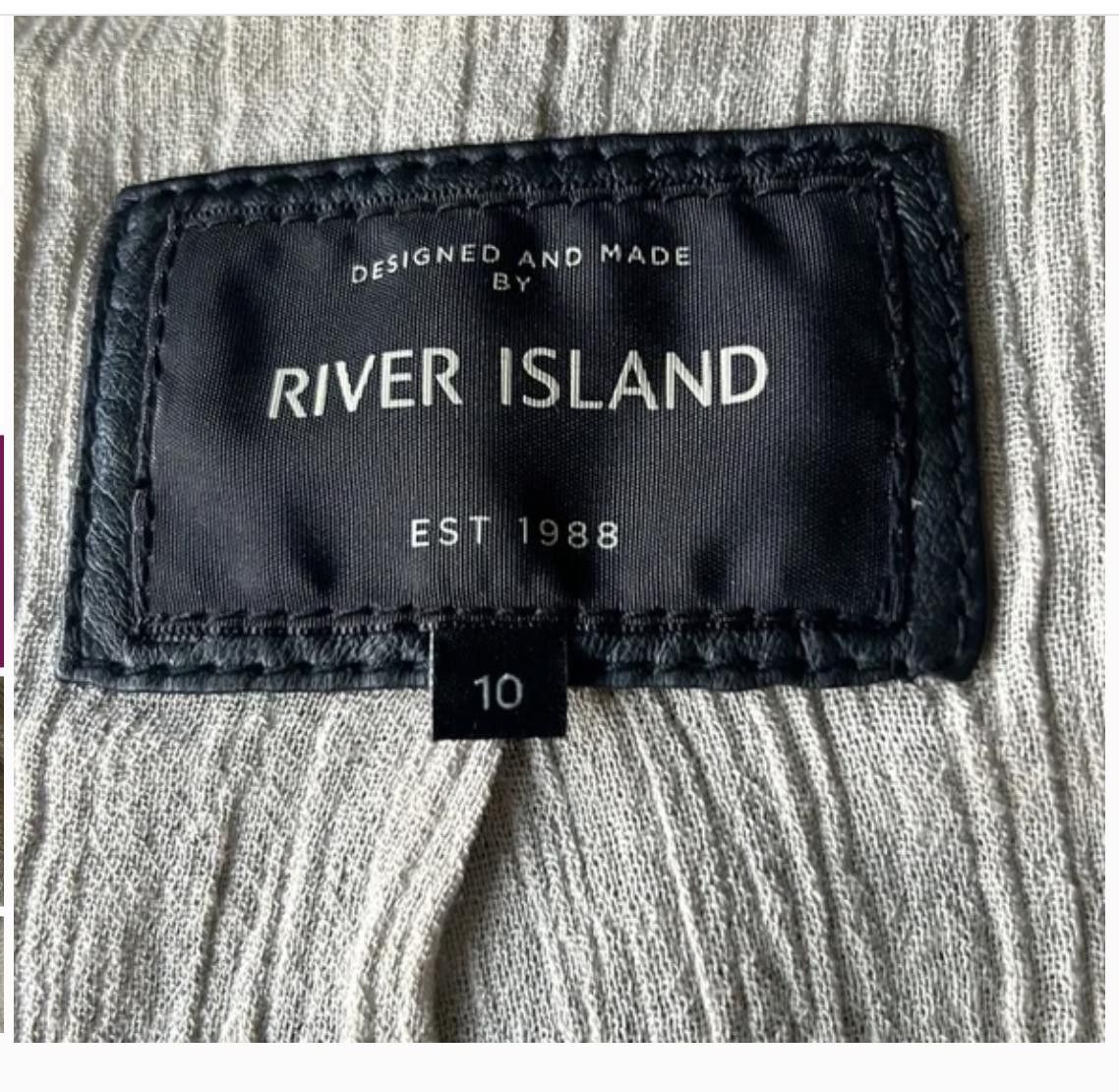 River Island River Island 100% Leather Moto/Biker Jacket Black Size S Size L / US 10 / IT 46 - 9 Thumbnail