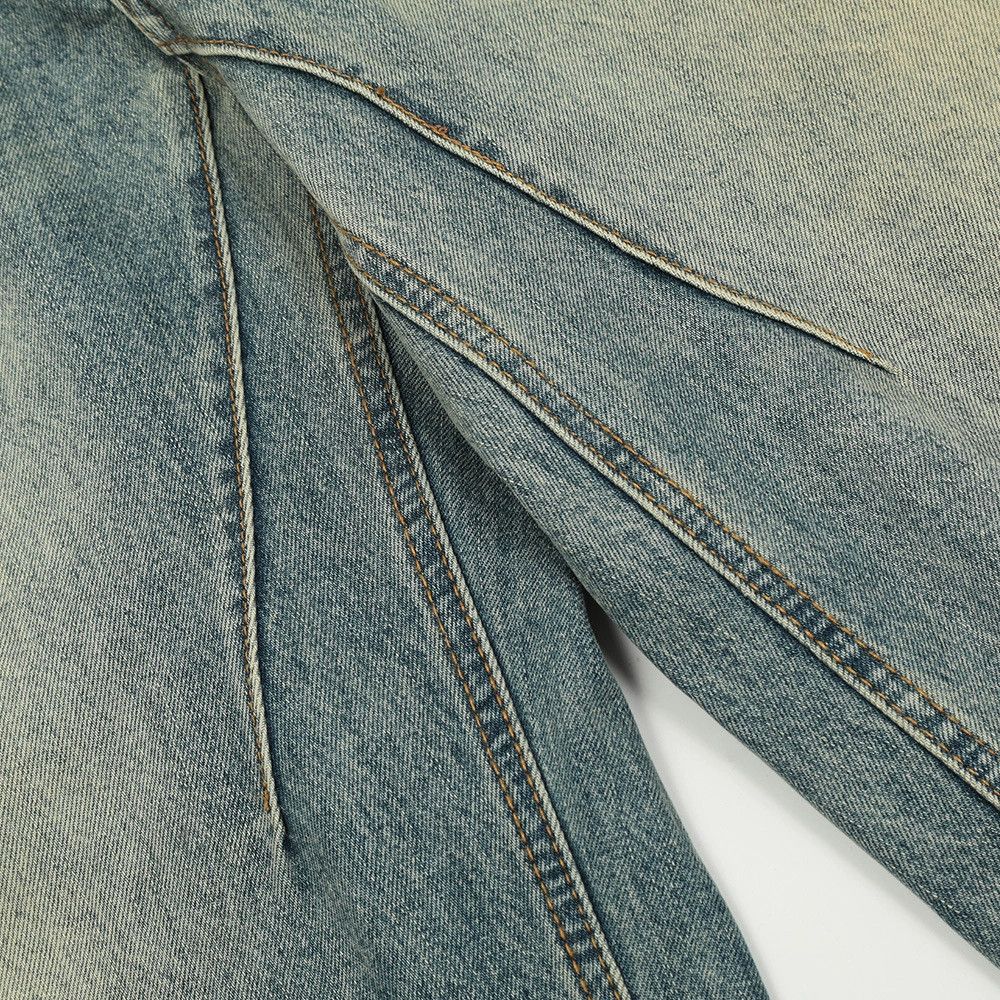 Vintage Men's punk loose distressed washed scimitar jeans Size US 32 / EU 48 - 6 Thumbnail